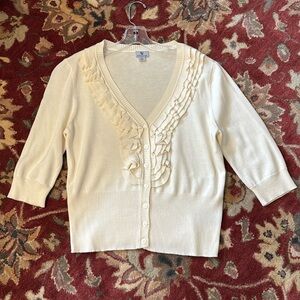 Worthington Ruffled Top